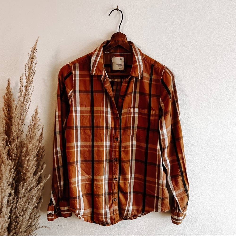 The Classic Plaid Button Up
